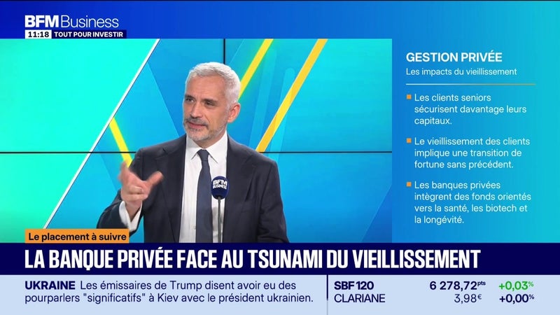 Le placement à suivre : Yvan Vaillant - La banque privée face au tsunami du vieillissement - 07/09
