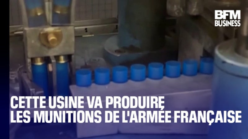Cette usine va produire les munitions de l'armée française