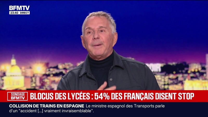 Blocus des lycées : 54% des Français disent stop - 28/10