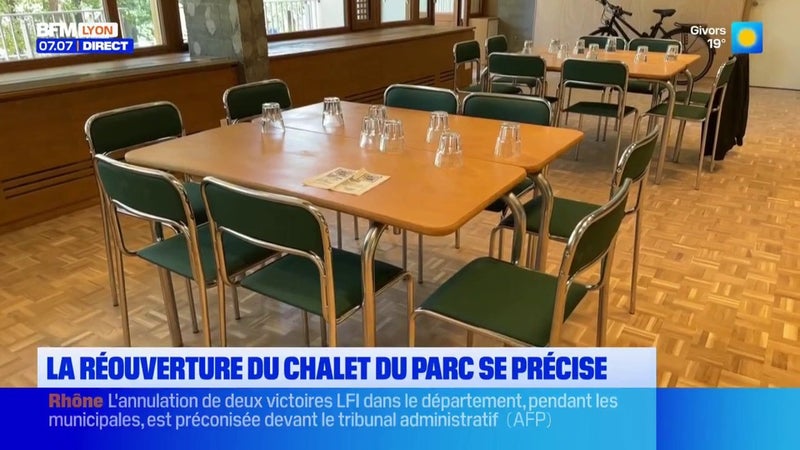 Après 13 ans de fermeture, le chalet du parc s'apprête à rouvrir ses portes