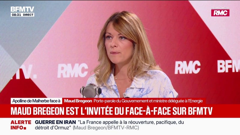 Prix des carburants: "Les aides ne seront pas suspendues", affirme Maud Bregeon, porte-parole du gouvernement