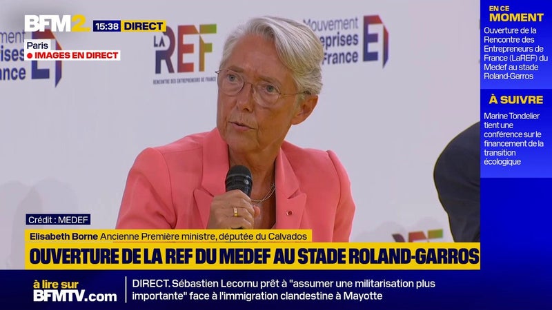 Elisabeth Borne sur la fiscalité: "On a besoin de donner un cap clair à nos chefs d'entreprise"