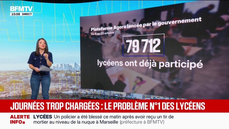 LES ÉCLAIREURS - Colère lycéenne: journées à rallonge, locaux vétustes, Parcoursup... le gouvernement dévoile les premières doléances de la plateforme Agora