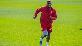 Paul Pogba à l'entraînement à Monaco, le 8 avril 2026.