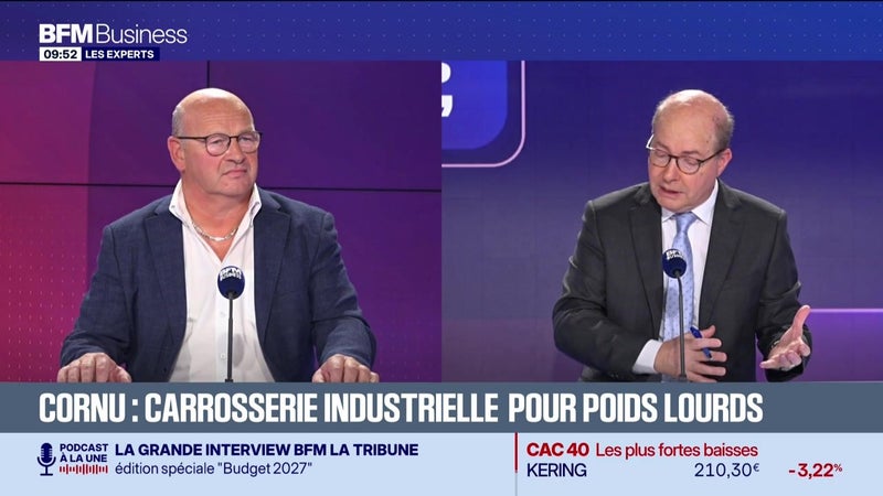 Gilles Lemarchand (Cornu) : Cornu, carrosserie industrielle pour poids lourds - 03/01