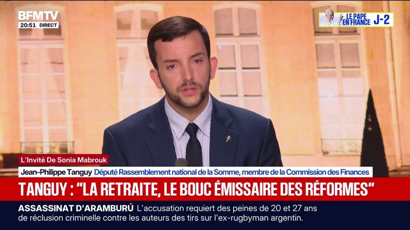 "Le gouvernement est incapable de faire des économies", dénonce Jean-Philippe Tanguy, député du Rassemblement national