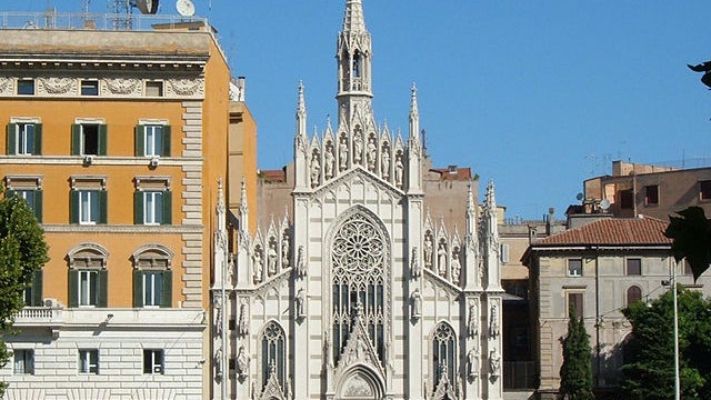 Quartier Prati, à Rome en Italie (image d'illustration)