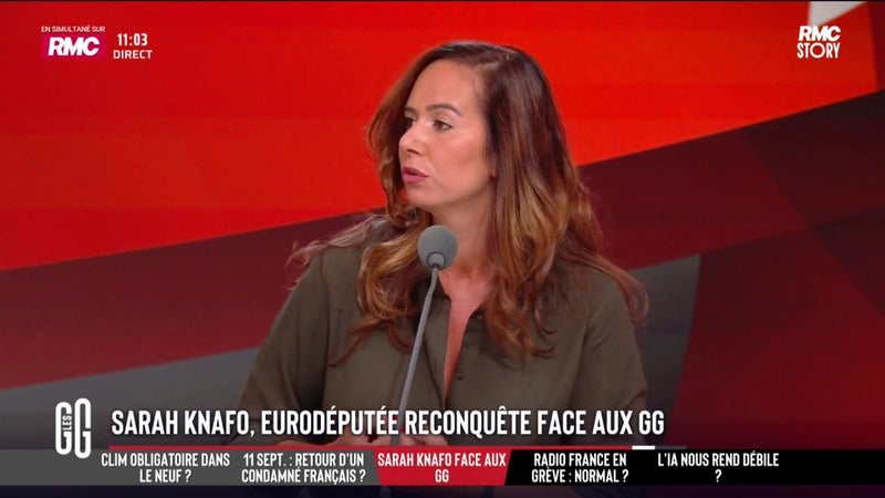 "Tous les président de la République sont coupables, tous !" accuse Sarah Knafo