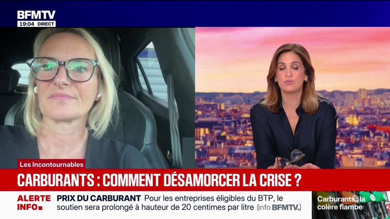 Crise des carburants: "J'ai un budget mensuel à quasiment 700 euros", assure cette infirmière libérale dans la Marne