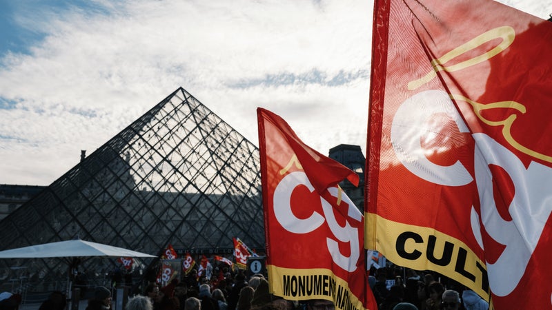"La confiance s'est rétablie": au Louvre, les partenaires sociaux s'apprêtent à signer un accord de sortie de grève