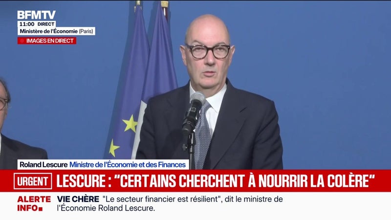 "Il n'y a pas de trésor caché": Roland Lescure réfute les accusations d'enrichissement de l'État grâce à la flambée des prix des carburants