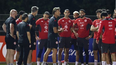 Coupe du monde 2026: les images de Renard pour ses premiers entraînements avec la Tunisie, 16/06/2026
