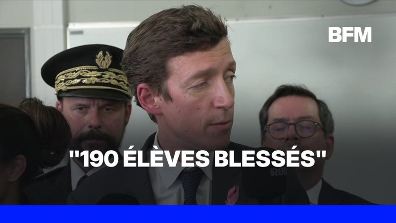 Édouard Geffray: "190 élèves ont été blessés depuis le début" de la mobilisation lycéenne