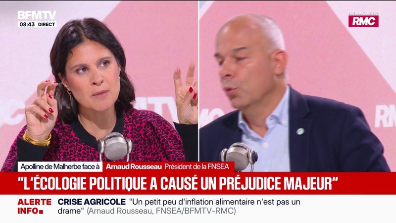 Colère agricole: Arnaud Rousseau, président de la FNSEA, ouvre la porte à de nouvelles mobilisations si les choses ne vont pas assez vites