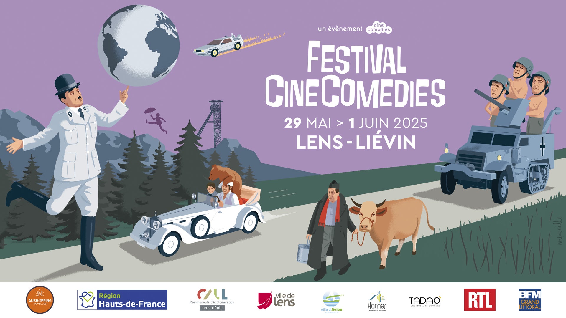 À gagner : Vos places pour la soirée d’ouverture et la soirée de fermeture du festival…
