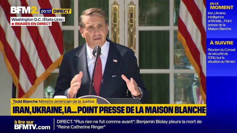 Vote par correspondance aux États-Unis: "Nous allons nous conformer à la décision de la Cour suprême", dit Todd Blanche