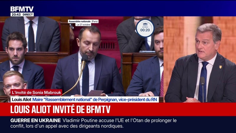Pour Louis Aliot, vice-président du RN, LFI "pousse à la division du pays et sont dans la violence"