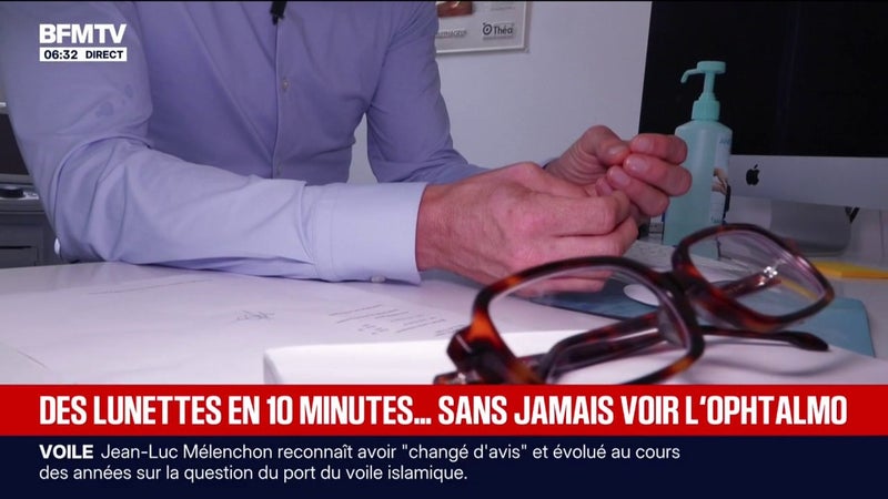 L'ENQUÊTE DE LA MATINALE - Des lunettes en 10 minutes sans jamais voir l'ophtalmologue