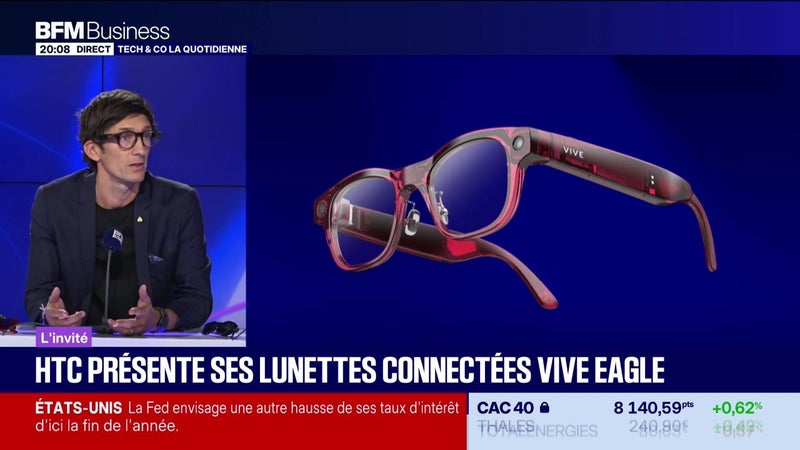 Thomas Dexmier (HTC VIVE) : HTC présente ses lunettes connectées Vive Eagle - 16/09