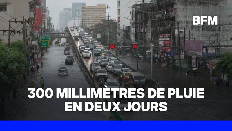 Les images des inondations à Bangkok en Thaïlande