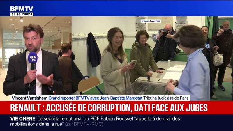 Rachida Dati est jugée à partir d'aujourd'hui pour "corruption passive" et "trafic d'influence passif" dans l'affaire Renault-Nissan