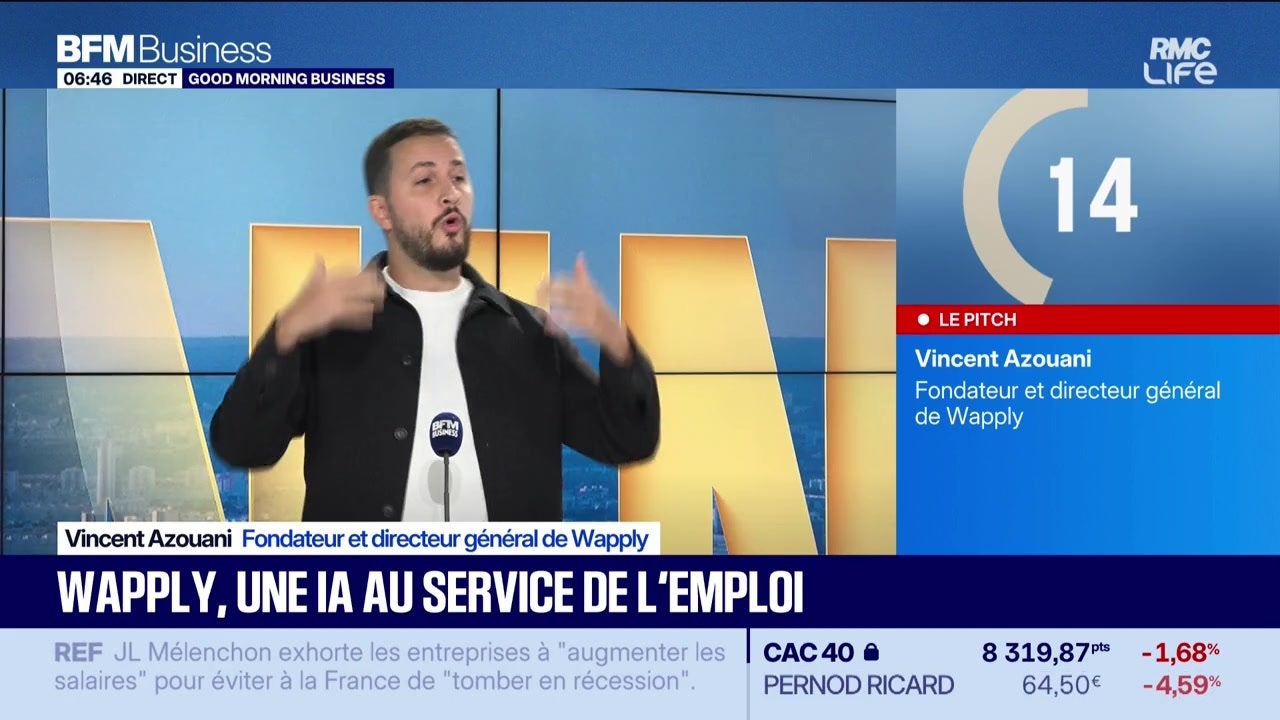 Le Pitch : Wapply, une IA au service de l'emploi - 28/08
