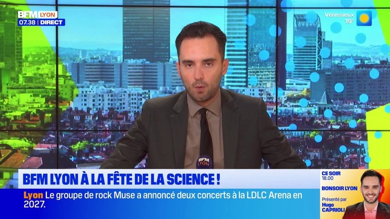 BFM Lyon à la fête de la science !