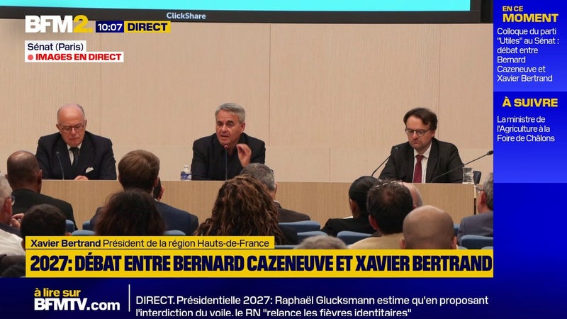 Présidentielle 2027: "Je suis l'ennemi public n°1 de madame Le Pen", affirme Xavier Bertrand