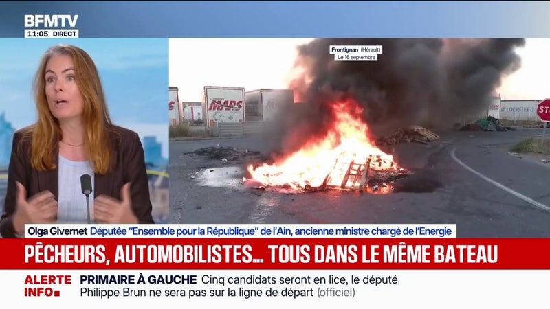 Prix des carburants: “Il faut arrêter de donner des chèques énergie”, estime la députée "Ensemble pour la République" Olga Givernet
