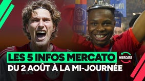 Godts, Kolo Muani, Sangaré... les 5 infos mercato du 2 août à la mi-journée