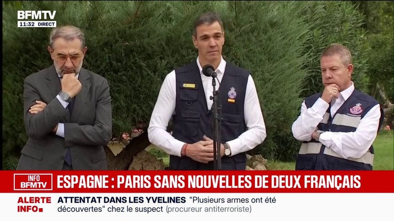 Collision de trains en Espagne: "l'État tout entier est pleinement mobilisé", déclare Pedro Sanchez, Premier ministre espagnol