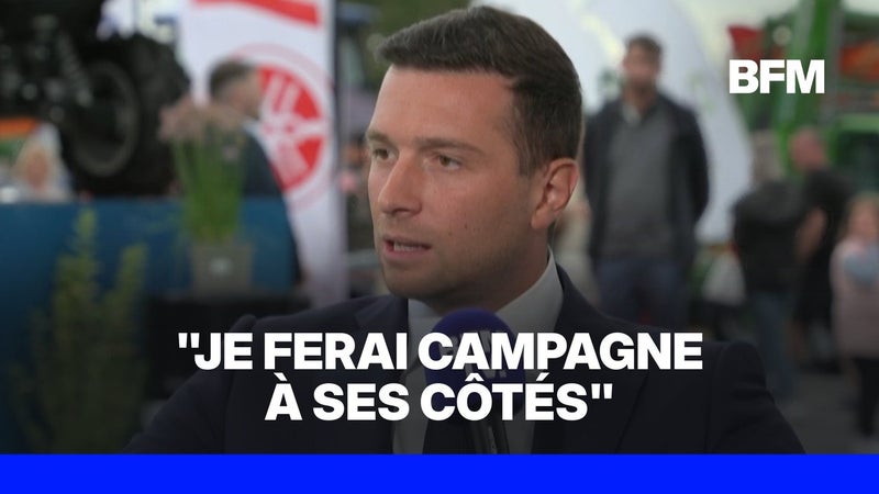 "Je respecterai ma parole", assure Jordan Bardella à propos de la candidature de Marine Le Pen