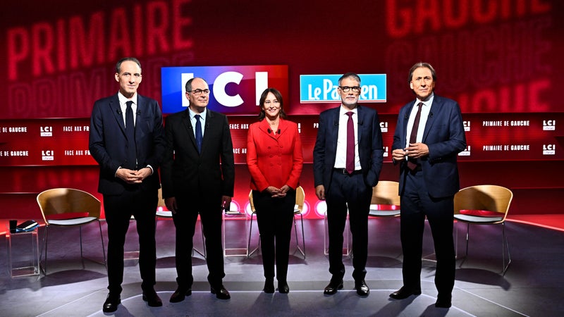 Pour le premier débat de la primaire socialiste, les candidats se déchirent sur une éventuelle alliance avec LFI
