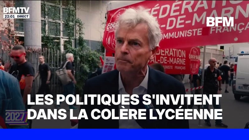 "Le 20.27" - Les politiques s'invitent dans la colère lycéenne