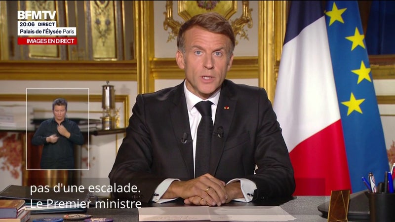 "À l'égard des casseurs, nous serons intraitables", déclare Emmanuel Macron