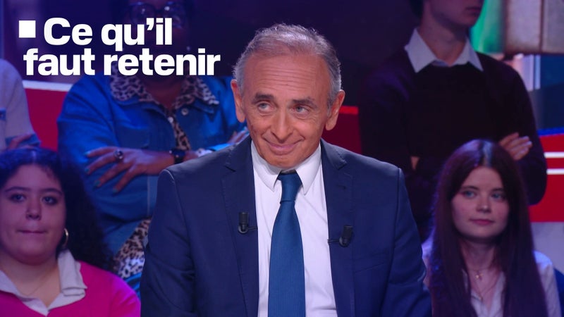 Présidentielle, immigration, voile, Marine Le Pen... Ce qu'il faut retenir de l'interview d'Éric Zemmour sur BFMTV