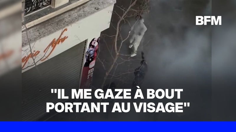"Il me gaze à bout portant au visage": Landry Ngang, adjoint au maire de Saint-Denis porte plainte déclarant avoir été "gazé gratuitement" par un policier