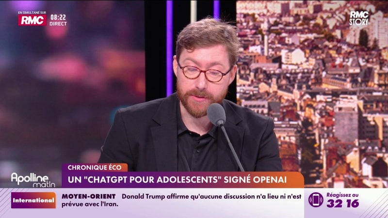 Chronique éco - Un "Chat GPT pour adolescent" signé OpenAI