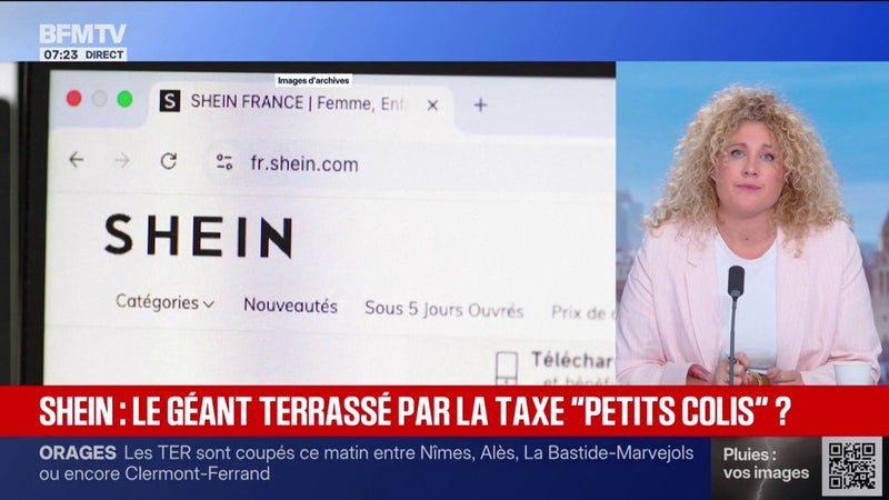 Shein: le géant de la fast fashion terrassé par la taxe "petit colis"