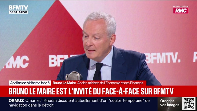 “Il faut une nouvelle vision pour le pays”, prône Bruno Le Maire qui veut "une autre France"