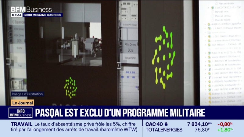 Pasqal éjecté d'un programme d'ordinateur quantique