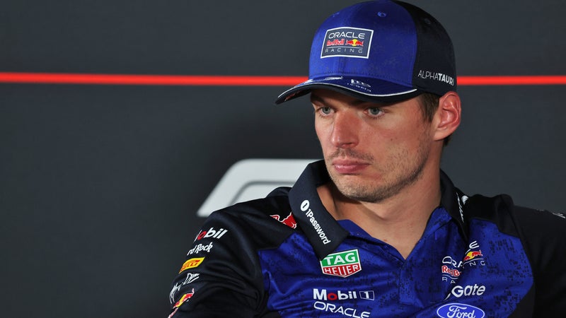 Max Verstappen en conference de presse apres le GP d Espagne le 13 septembre 2026 2348044