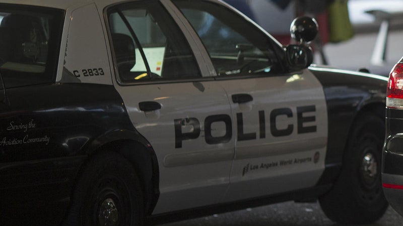 Une voiture de la police de Los Angeles. (Photo d'illustration) 