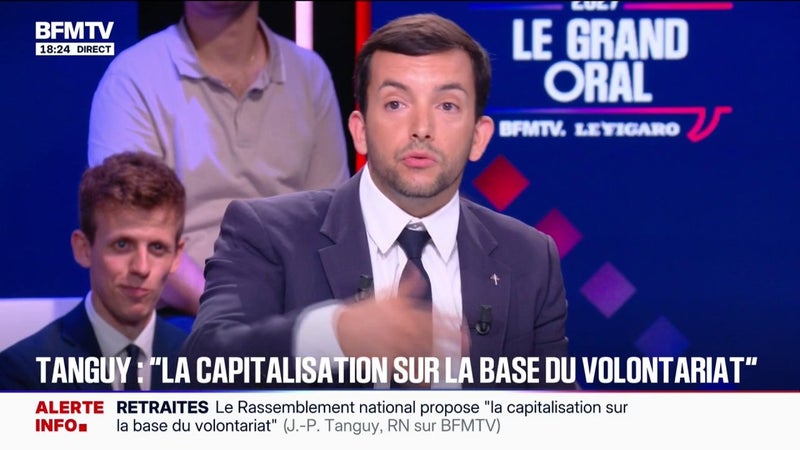 "La France est à la croisée des chemins", déclare Jean-Philippe Tanguy, député Rassemblement national