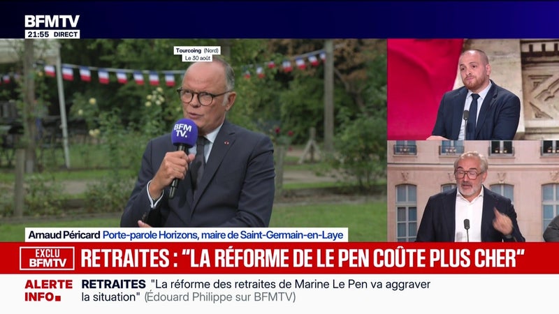 Retraites : « la réforme de Le Pen coûte plus cher » - 30/08