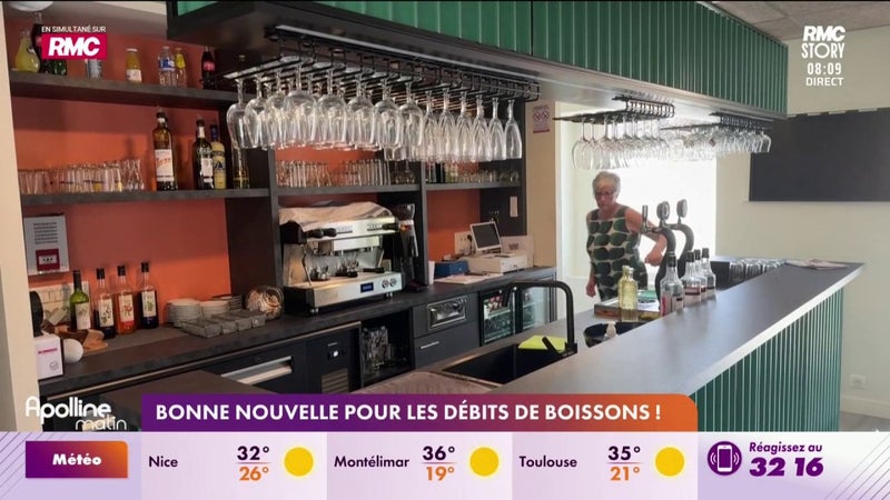 Bonne nouvelle pour les débits de boissons !