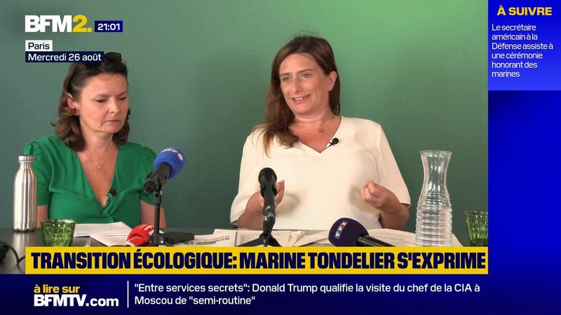 Débat des candidats à la présidentielle organisé par le Medef: Marine Tondelier est "très sereine"