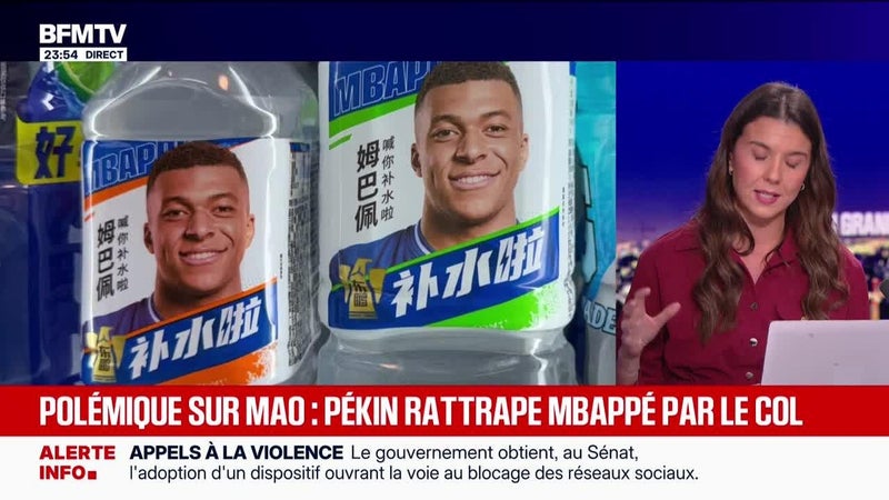 Polémique sur Mao : Pékin rattrape Mbappé par le col - 27/10