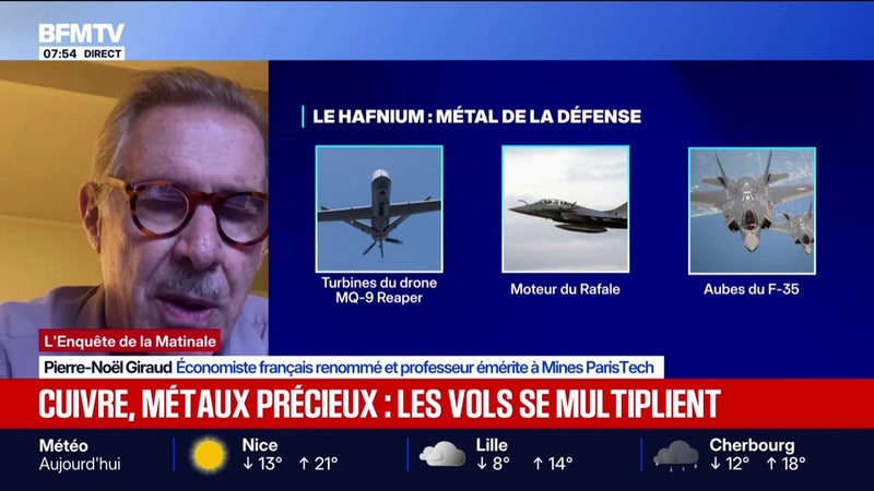 L'ENQUÊTE DE LA MATINALE - Hafnium: le nouveau métal très convoité par les voleurs