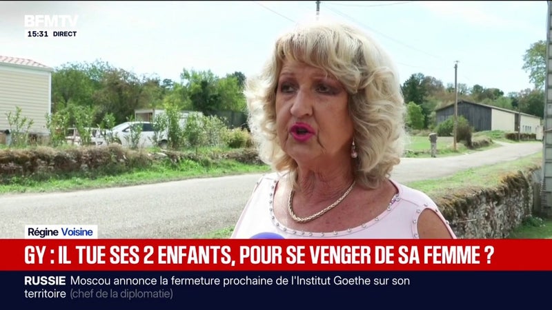 "J'ai entendu un gamin qui a crié 'Papa'": une voisine témoigne après le triple meurtre à Gy (Haute-Saône)